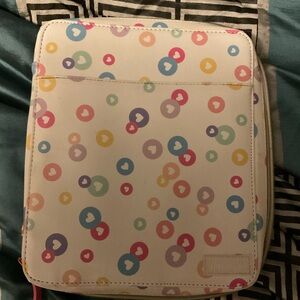 The Happy Planner Multicolor Heart Circle Cover